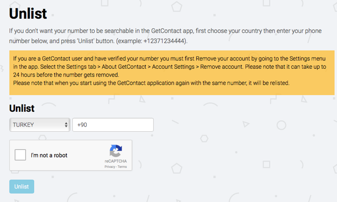 Telefon numaranızı sistemden nasıl sildirirsiniz? - Resim : 1