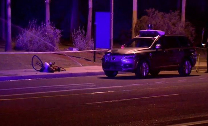 Uber'in ölümlü kazasının videosu ortaya çıktı - Resim : 1