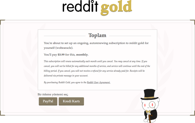 Reddit Bitcoin ödeme seçeneğini kaldırdı - Resim : 1