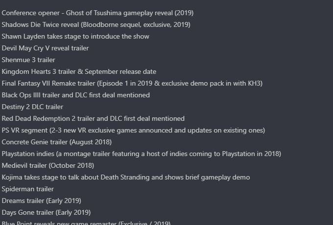 Sony'nin E3 planları sızdı! - Resim : 2