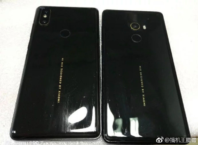 Xiaomi Mi Mix 2 ve Xiaomi Mi Mix 2s yanyana! - Resim : 1