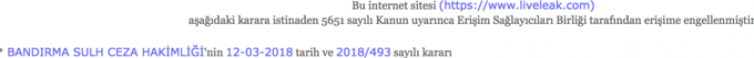 Liveleak.com'a erişim engeli! - Resim : 1