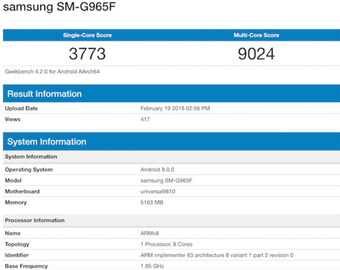 Galaxy S9+, iPhone X'u performans konusunda geçemedi! - Resim : 1