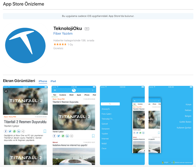 App Store'un Web arayüzü baştan aşağıya değişti! - Resim : 1
