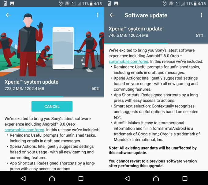 Xperia X ve Xperia X Compact için Android Oreo çıktı! - Resim : 1