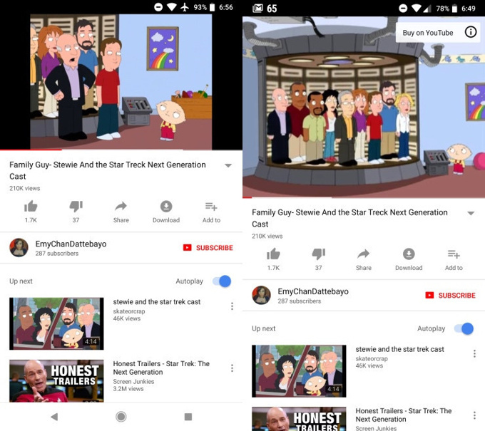 YouTube dikey ve kare videoları destekliyor - Resim : 1