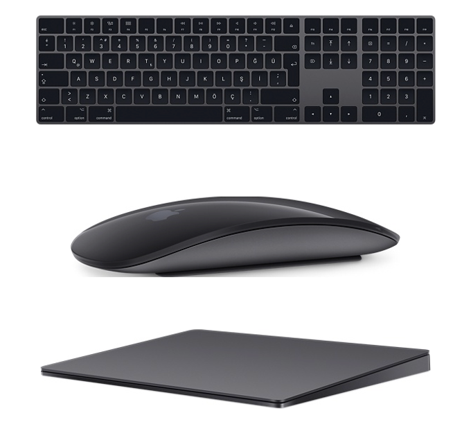 Uzay grisi Magic Keyboard ve Magic Mouse 2 satışa sunuldu! - Resim : 1
