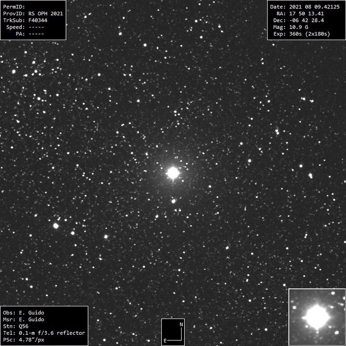 O 15 senede bir var: İşte patlayan RS Ophiuchi yıldızı! - Resim : 1