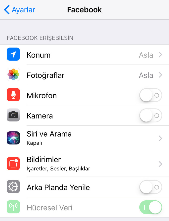 Güvenliğiniz için iPhone'da Facebook ayarı nasıl olmalı? - Resim : 1