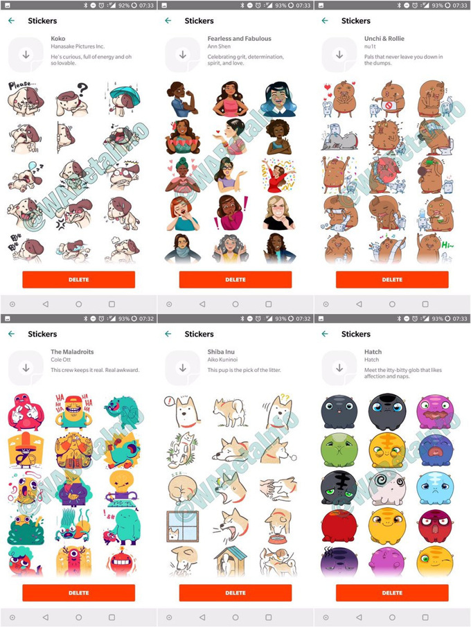 WhatsApp'ın yeni çıkartmaları sızdı! - Resim : 1