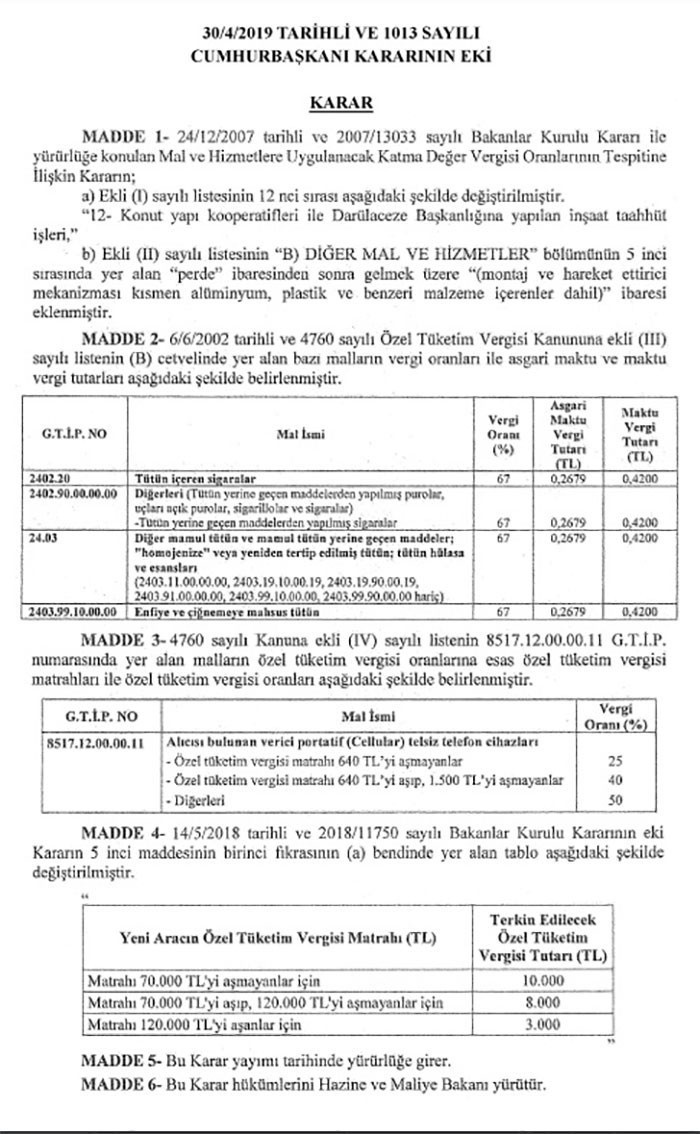 Cep telefonlarına ÖTV zammı! - Resim : 1