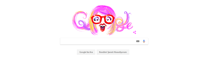 Google, Aysel Gürel'in doğum gününe özel Doodle yayınladı! - Resim : 1