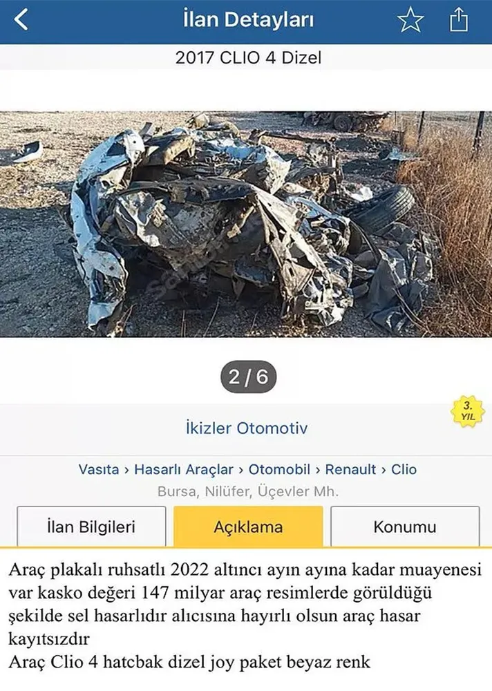 Pert hale gelmiş Clio komik bir fiyata alıcı buldu! - Resim : 1