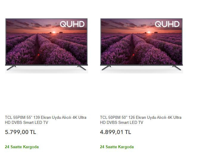 TCL televizyonları Türkiye'de satışa sunuldu - Resim : 1