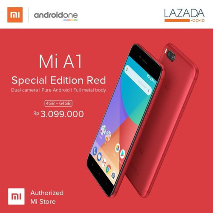 Xiaomi Mi A1 Special Edition kırmızı rengiyle duyuruldu! - Resim : 1