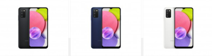 Sudan bir tık pahalı Galaxy A03s tanıtıldı - Resim : 1