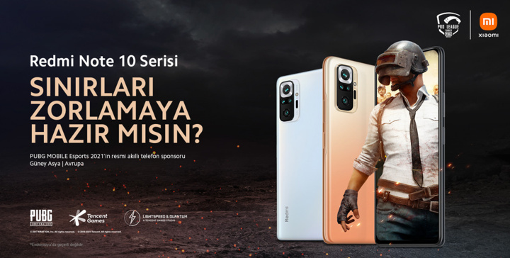Türkiye'de Redmi Note 10 ile PUBG Mobile güçlerini birleştirdi! - Resim : 1