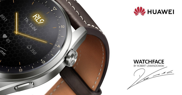 Huawei Watch 3 ve 3 Pro, özel Robert Lewandowski saatleri geliyor! - Resim : 1