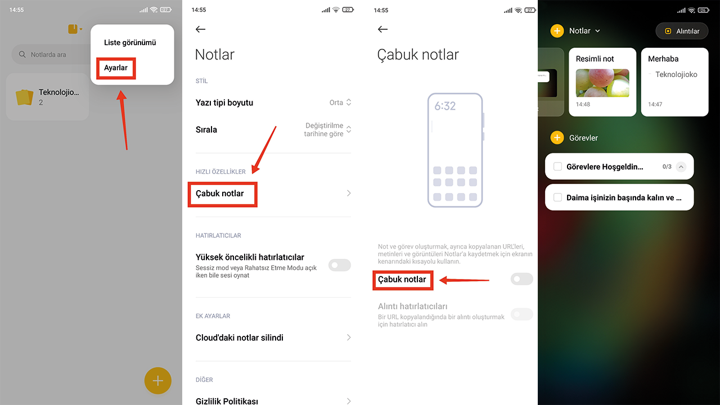 Xiaomi Notlar uygulamasından en iyi şekilde yararlanmak için 5 püf nokta! - Resim : 5