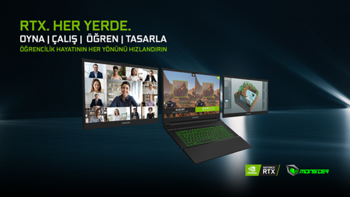 Ömür boyu ücretsiz bakım garantili Monster Notebook'lar indirimde! - Resim : 1