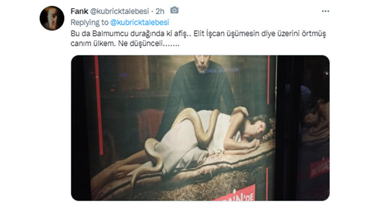 Hamlet dizisinin afişine gelen sansür tepki topladı - Resim : 1