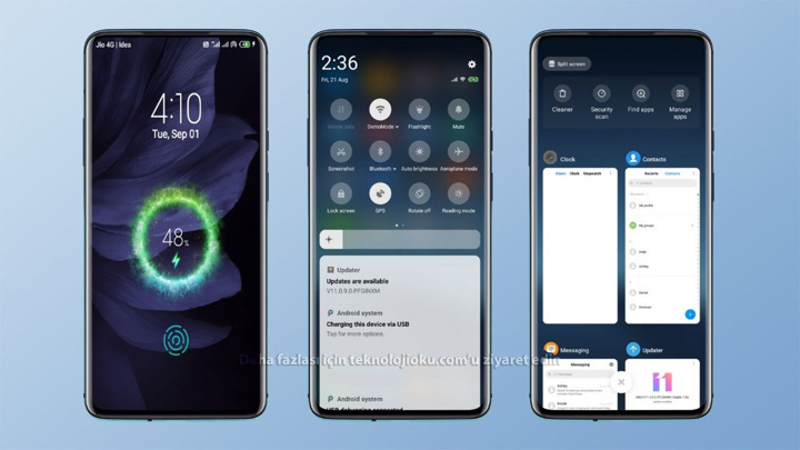 Xiaomi için yeni şarj animasyonlu harika tema! - Resim : 1