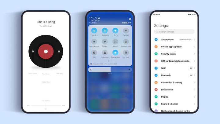 Her hafta bir tema serisi 3: Çok şık ve Minimal tasarım Classy UI MIUI Teması! - Resim : 2