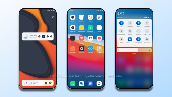Xiaomi cihazları için Harika bir tema daha! - Resim : 1