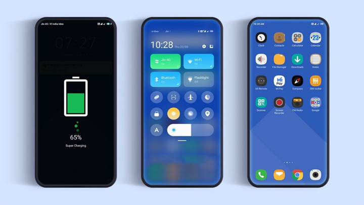 Her hafta bir tema serisi 3: Çok şık ve Minimal tasarım Classy UI MIUI Teması! - Resim : 1