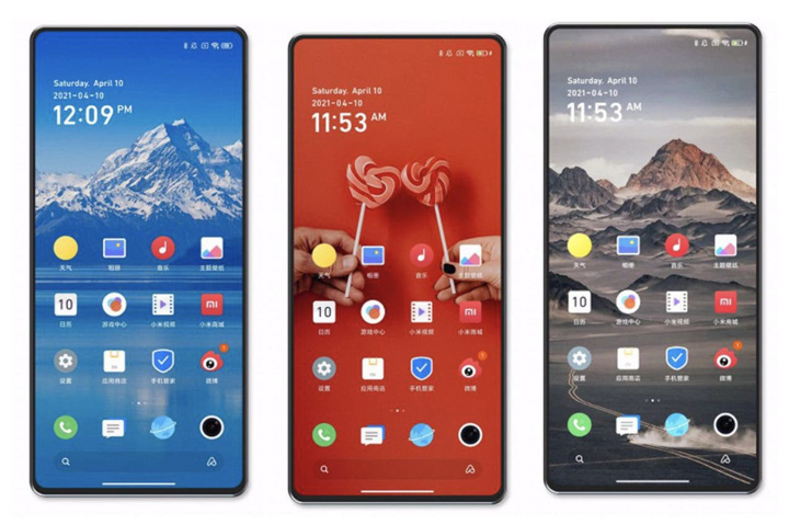 Telefon budur dedirten telefon: Xiaomi Mi Mix 4 - Resim : 1