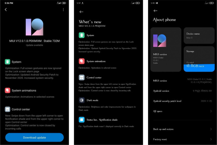 Redmi Note 6 Pro için MIUI 12
