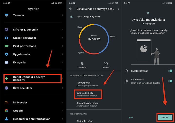 Xiaomi dinlenme modu nedir ve nasıl yapılandırılır? - Resim : 2