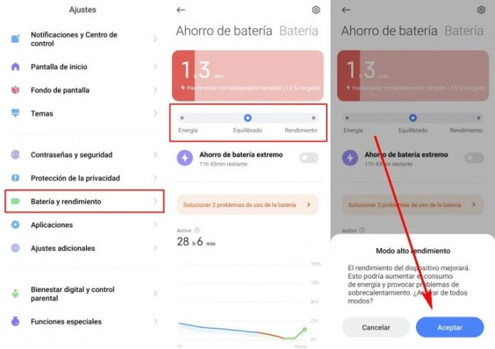 Nasıl yapılır! Xiaomi telefonlarında "Dengeli" ve "Performans" modları! - Resim : 1