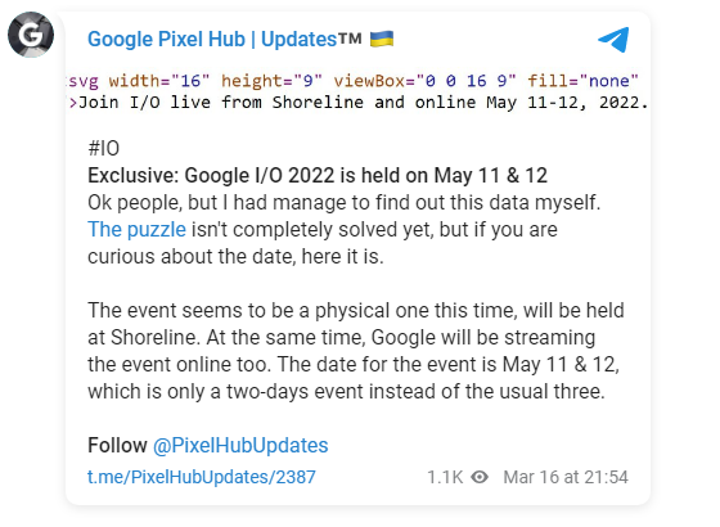 Google'ın büyük etkinliği yaklaşıyor! Yeni tatlılara hazır olun! - Resim : 1