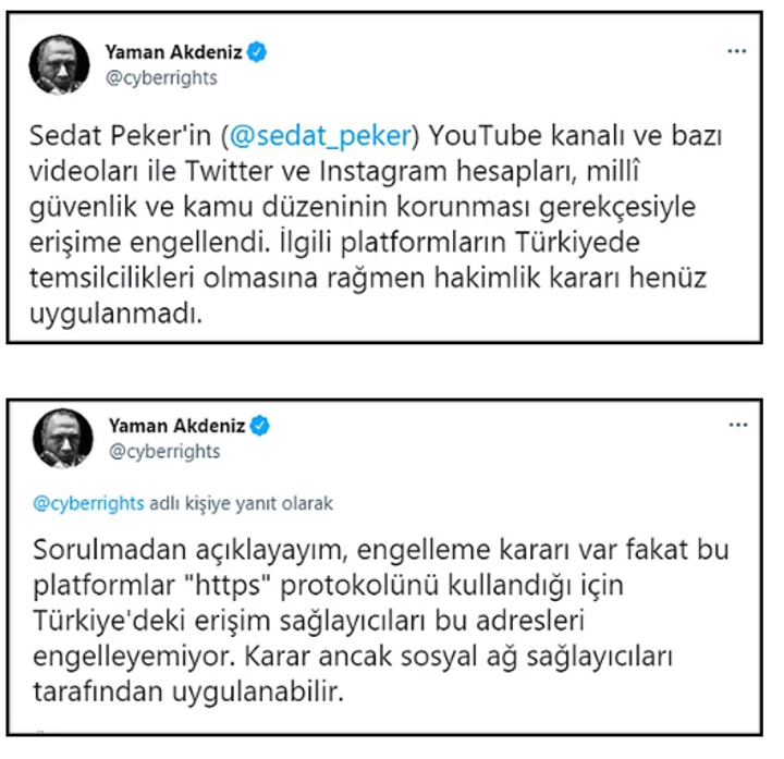 Sedat Peker hesaplarına erişim engeli geldi! - Resim : 1