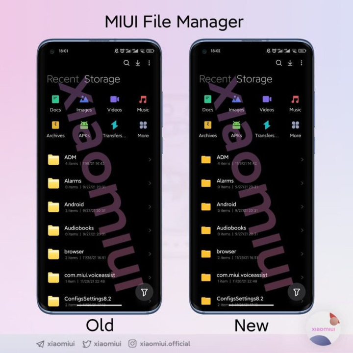 MIUI 13 Dosya Yöneticisi güncellemesi yeni hızlı erişim simgeleri sunuyor! - Resim : 1