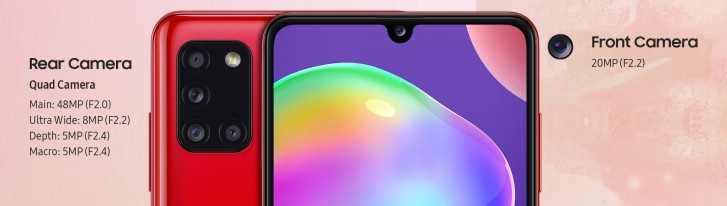 Samsung’dan Çinli üreticilere göz dağı! Galaxy A31 tanıtıldı! - Resim : 1