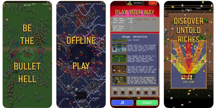 'Vampire Survivors' sürpriz (ve ücretsiz) bir iOS ve Android sürümüne kavuştu - Resim : 1