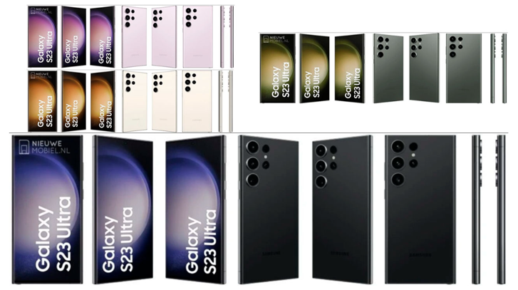 Galaxy S23’ten sonra Galaxy S23 Plus ve Galaxy S23 Ultra’nın da görselleri sızdırıldı - Resim : 1