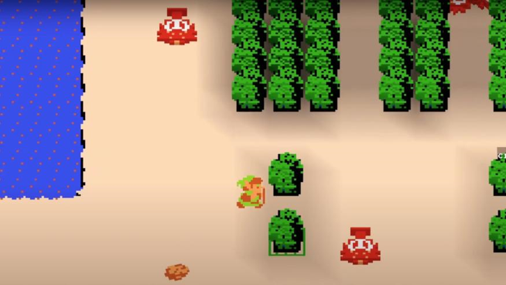 Orijinal 'Legend of Zelda', modlar kullanılmadan Minecraft'ta yeniden yapıldı - Resim : 1