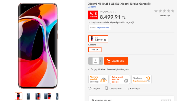 Sen Xiaomi’sin kendine gel! Xiaomi Mi 10 Türkiye fiyatı belli oldu! - Resim : 1