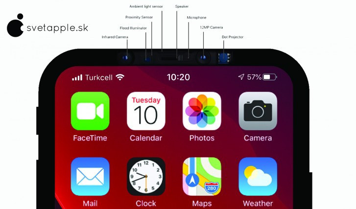 Çentiksiz iPhone 12 işte böyle görünecek - Resim : 1