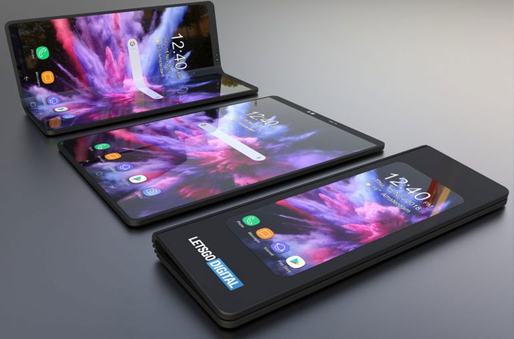 Samsung kendi katlanabilir ekranı için kolları sıvadı - Resim : 1