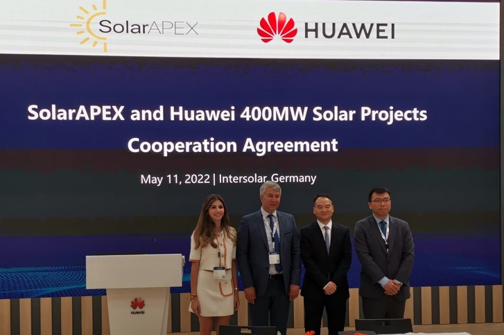 Huawei ve SolarAPEX’ten güneş enerjisi alanında 400 MW’lık işbirliği - Resim : 1