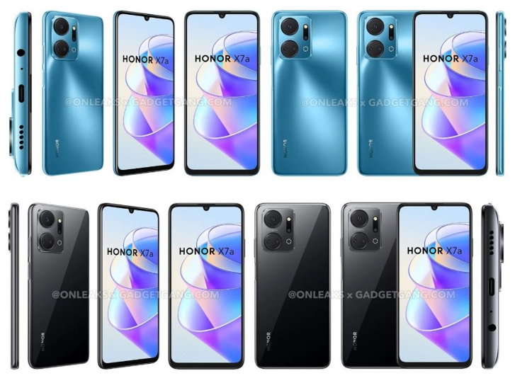 Honor X7a’nın hem özellikleri hem de tasarımı sızdırıldı - Resim : 1