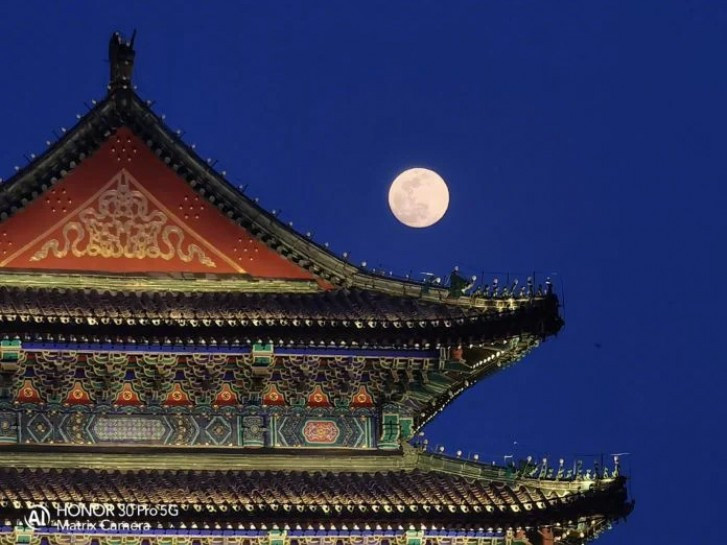 Honor 30 Pro ile çekilen ay fotoğrafı göz kamaştırıyor! - Resim : 1