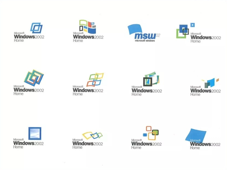 Windows XP’nin ilk logo çalışmaları görenleri şaşkına çevirdi - Resim : 1