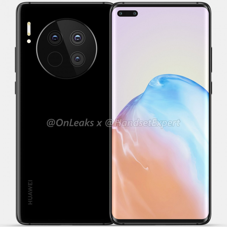 Huawei Mate 40 Pro kamera tasarımı ortaya çıktı - Resim : 1