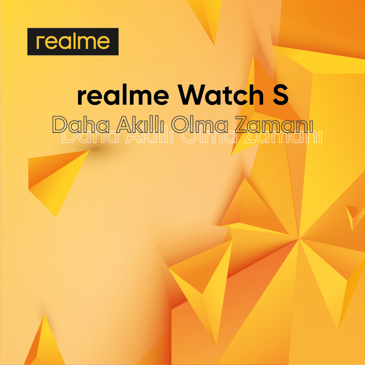 Akıllı saat dediğin böyle olur! İşte realme Watch S! - Resim : 1