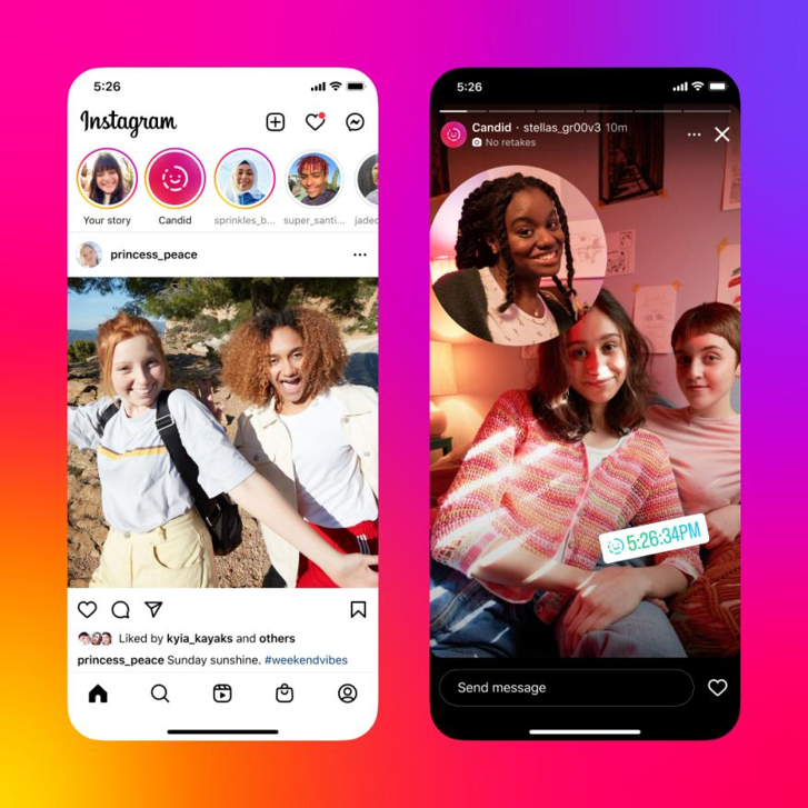 Instagram’ın BeReal klonu Candid Stories'i çıktı - Resim : 1